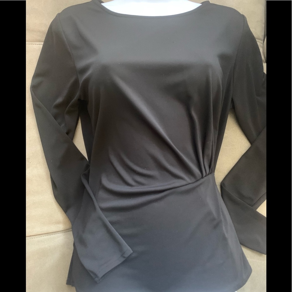 Ann Taylor - black blouse